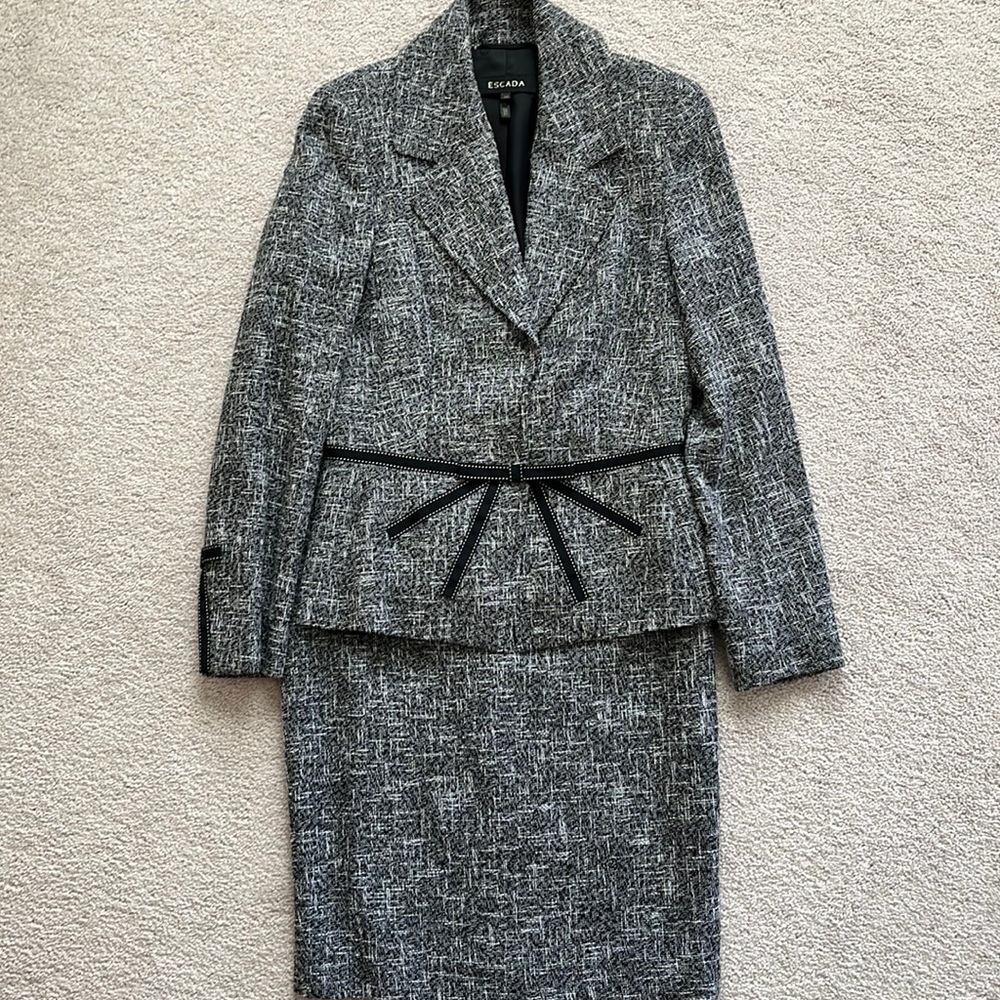 Escada jacket and skirt set